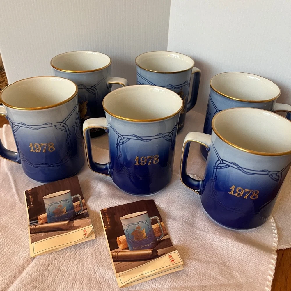 B&G Blue Porcelain Mug - Picture 2 of 9